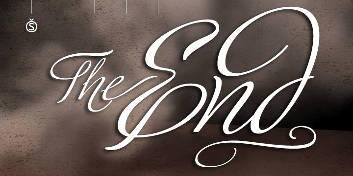 Ministry Script Font Poster #1