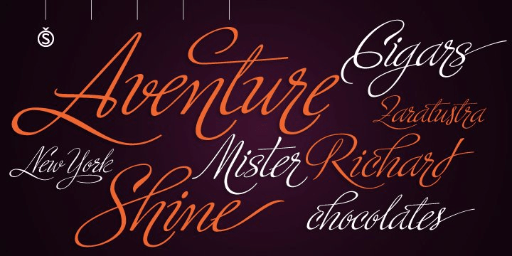 Ministry Script Font Poster #1