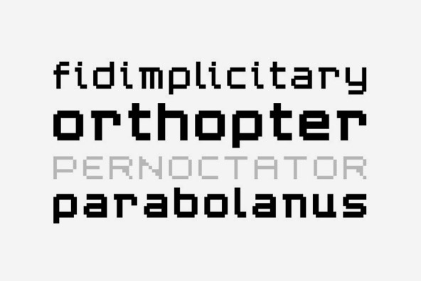 YWFT Blessed Light Font Poster #1