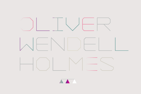 YWFT Formation Thin Font Poster #1