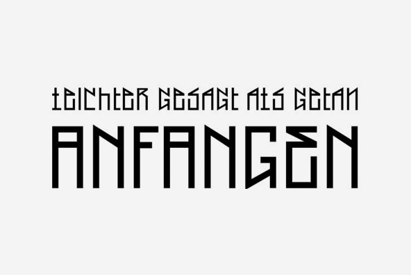YWFT Pixacao Font Poster #1