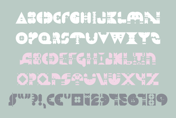 YWFT Hannah Wide Font Poster #1