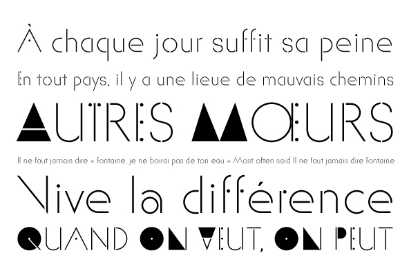 YWFT Valley Font Poster #1