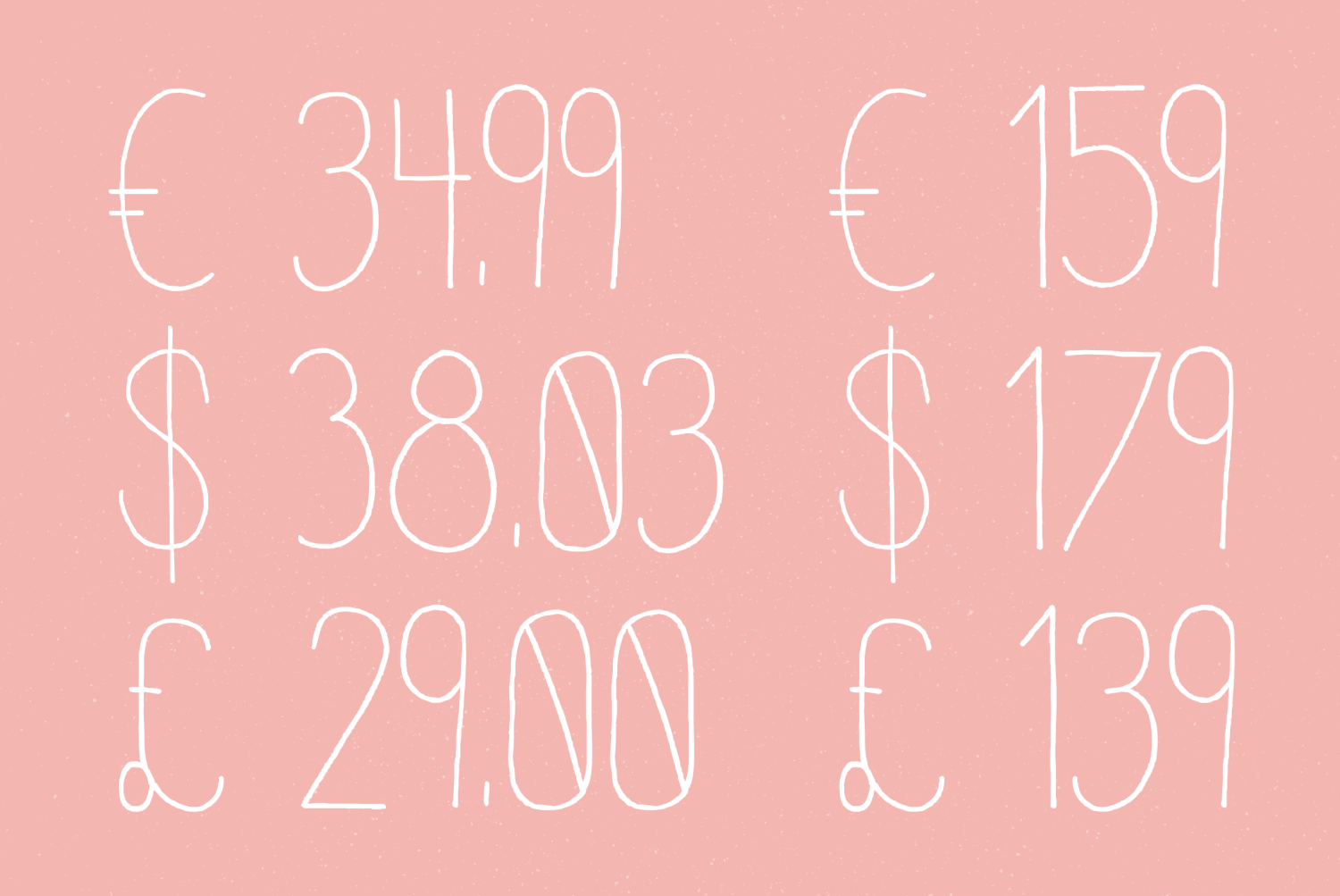 YWFT Thinaire Font Poster #1