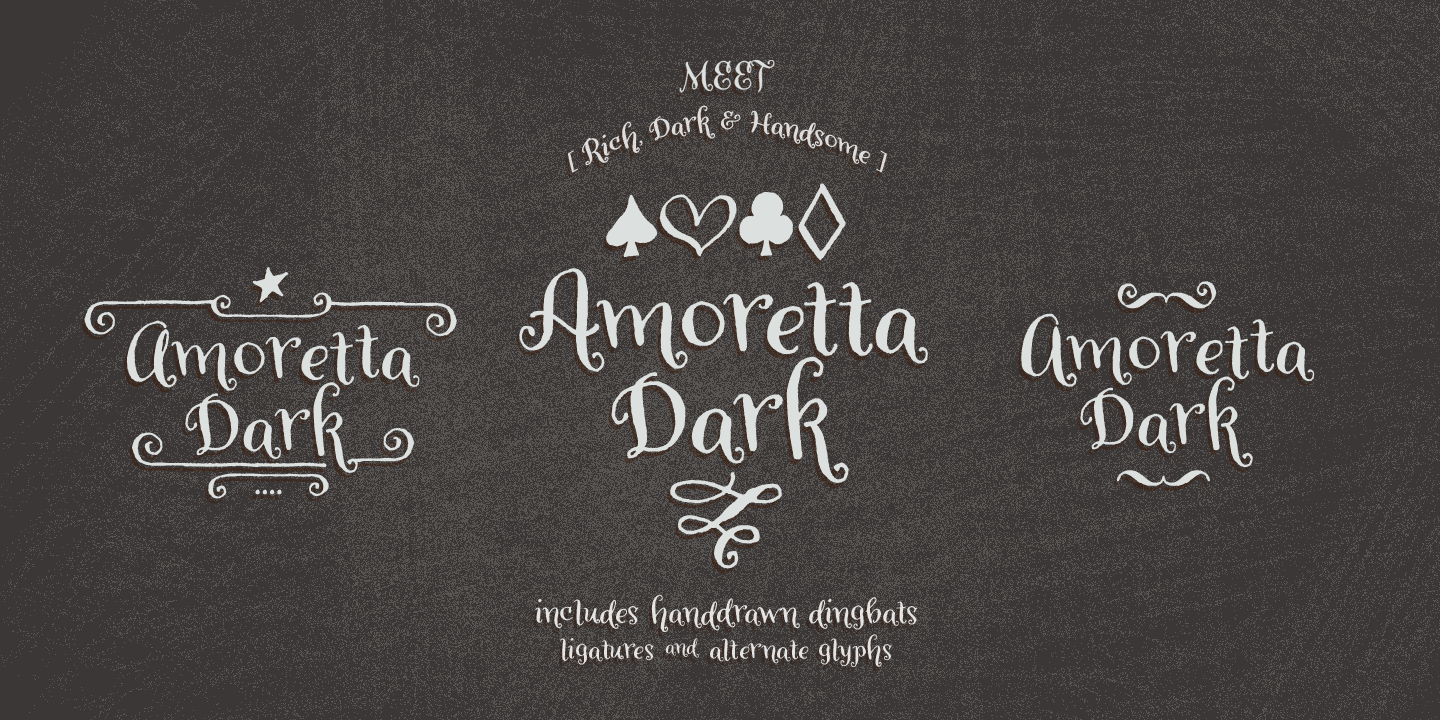 Amoretta Regular Font Poster #1