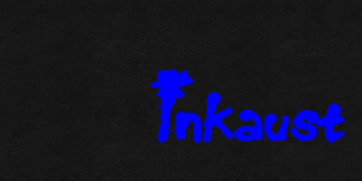 Inkaust Font Poster #1