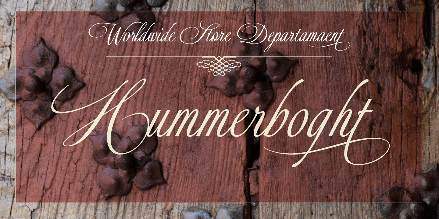 Daevon Font Poster #1