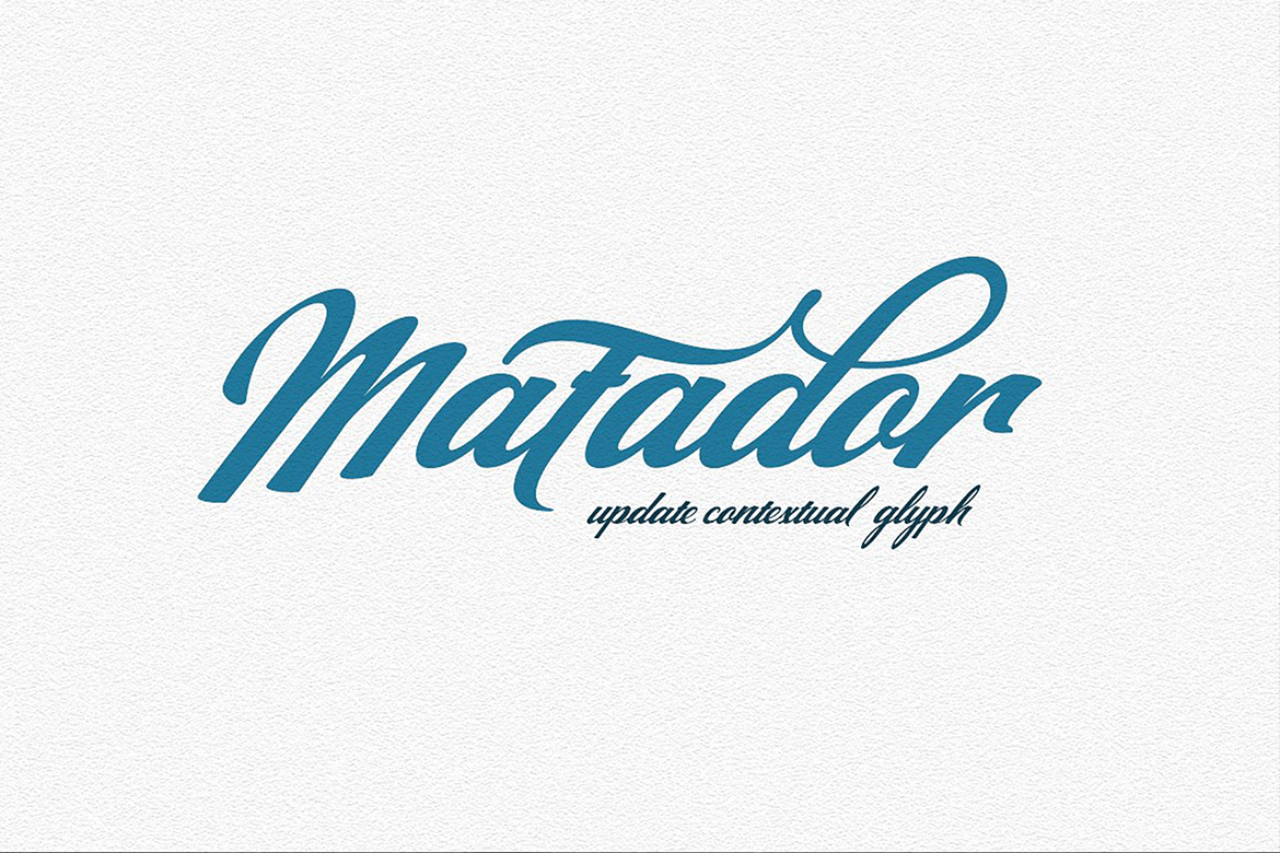 Matador Font Poster