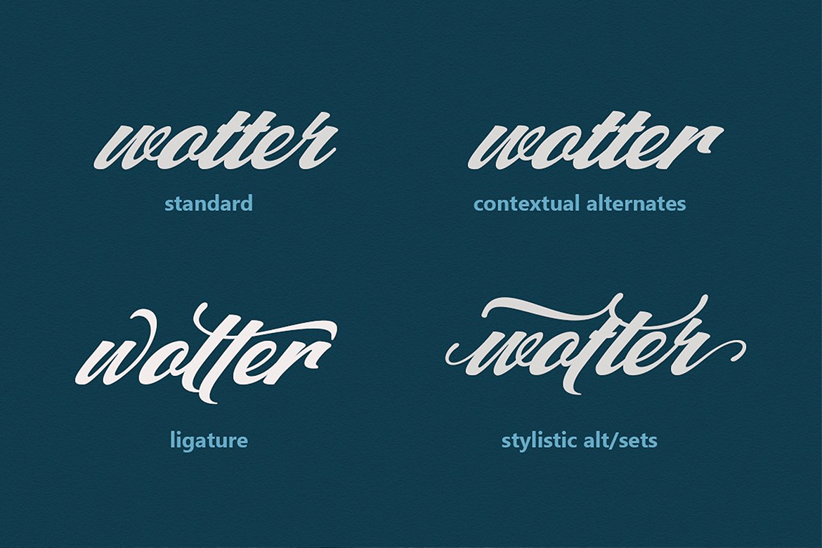 Matador Font Poster #2