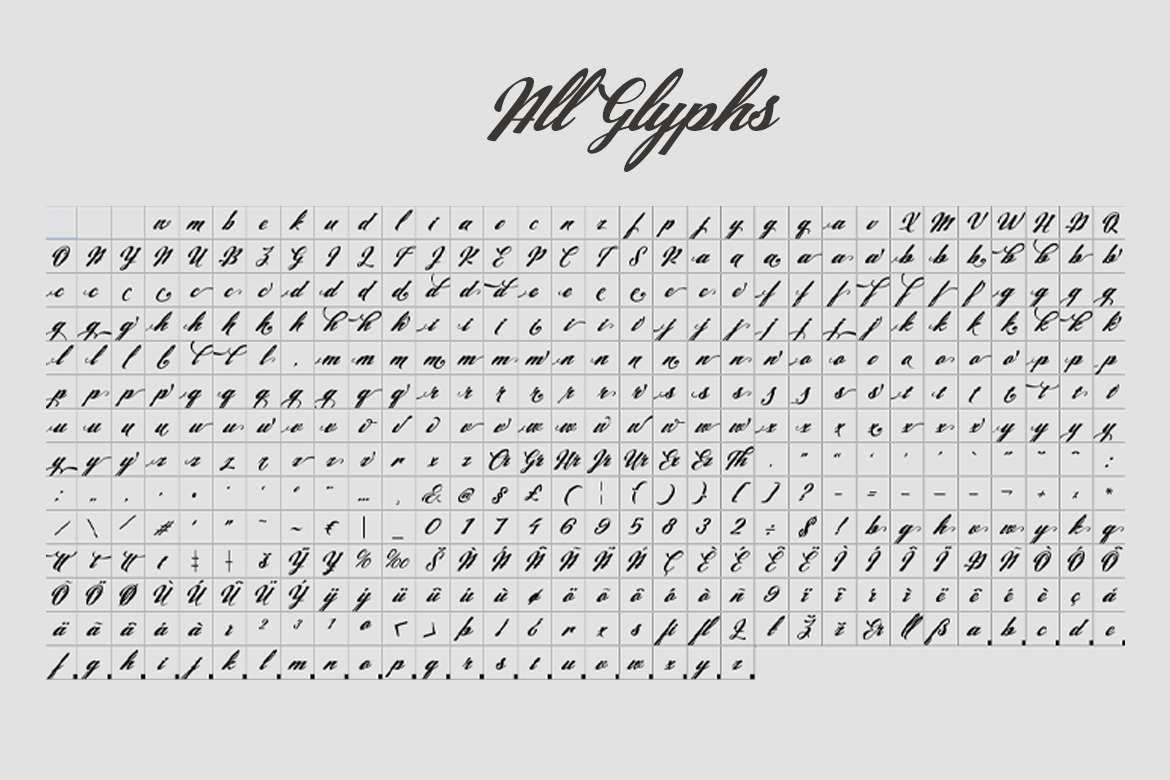 Matador Font Poster #6