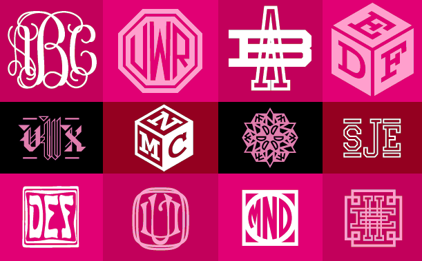 Harold's Monogram Collection Font Poster #1