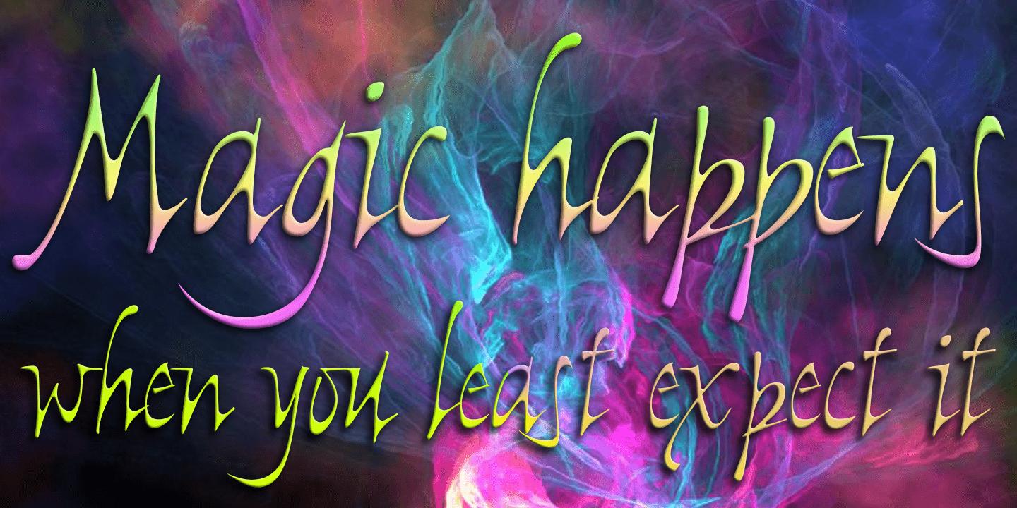 Ala Kazam Font Poster #1