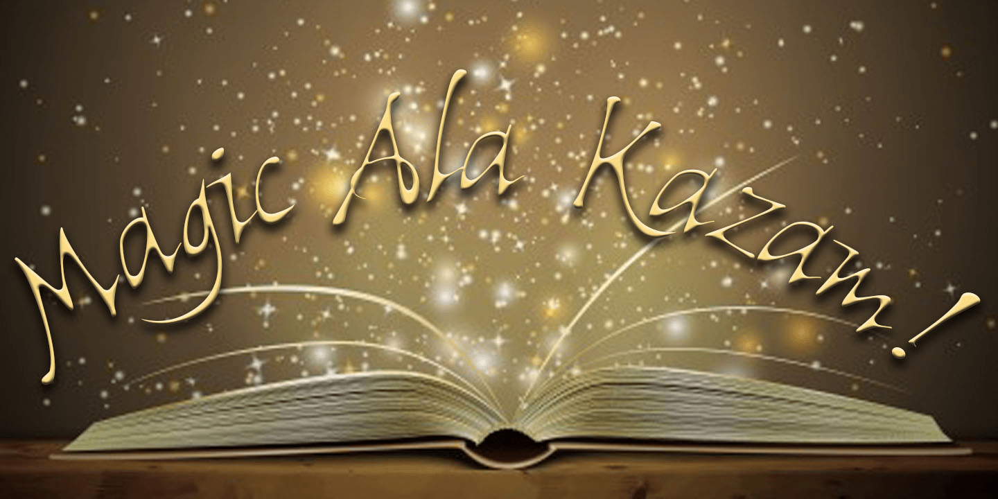 Ala Kazam Font Poster #1