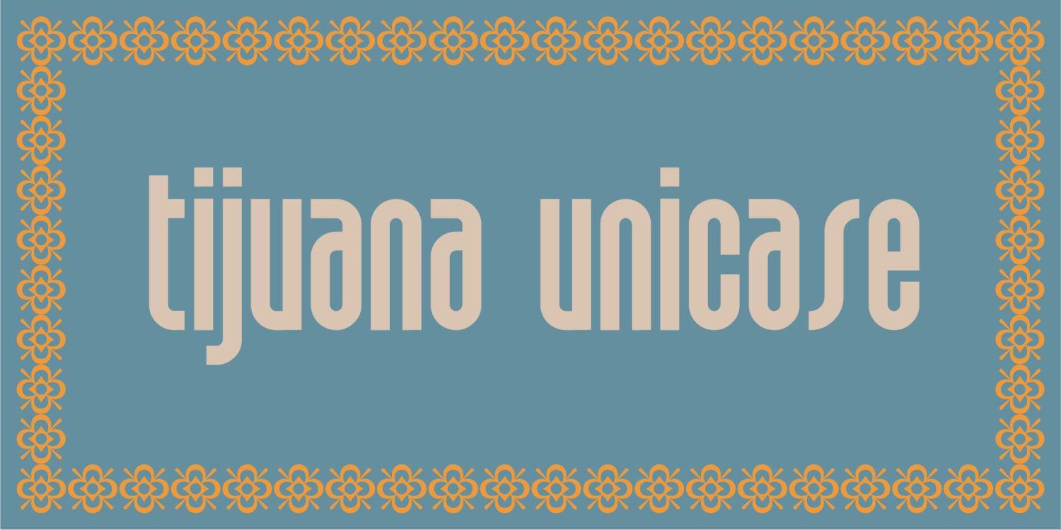 Tijuana Font Poster #1