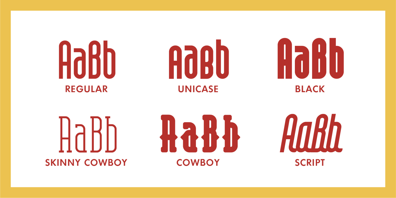 Tijuana Font Poster #1