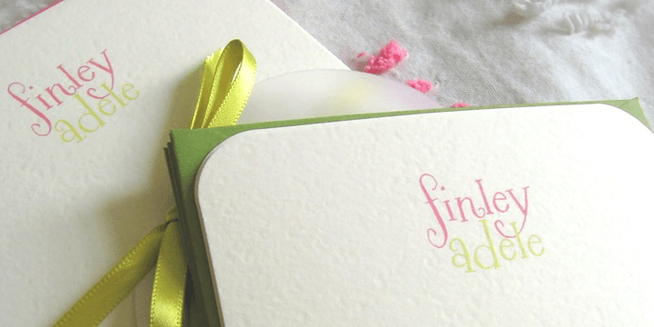 Henparty Serif Font Poster #4