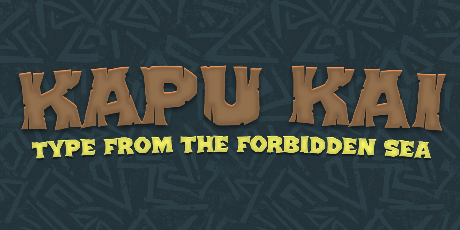 Kapu Kai Font Poster #1