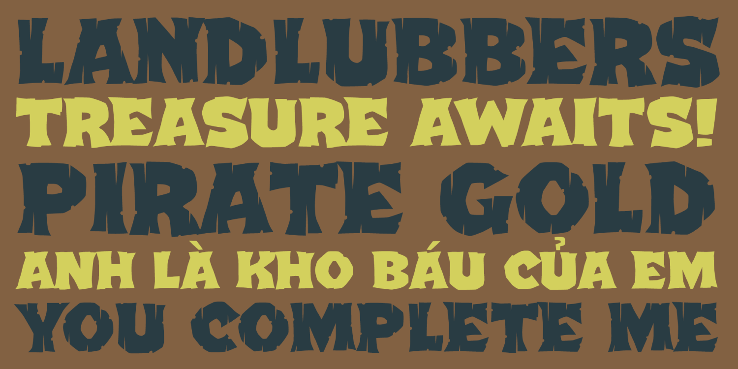 Kapu Kai Font Poster #3