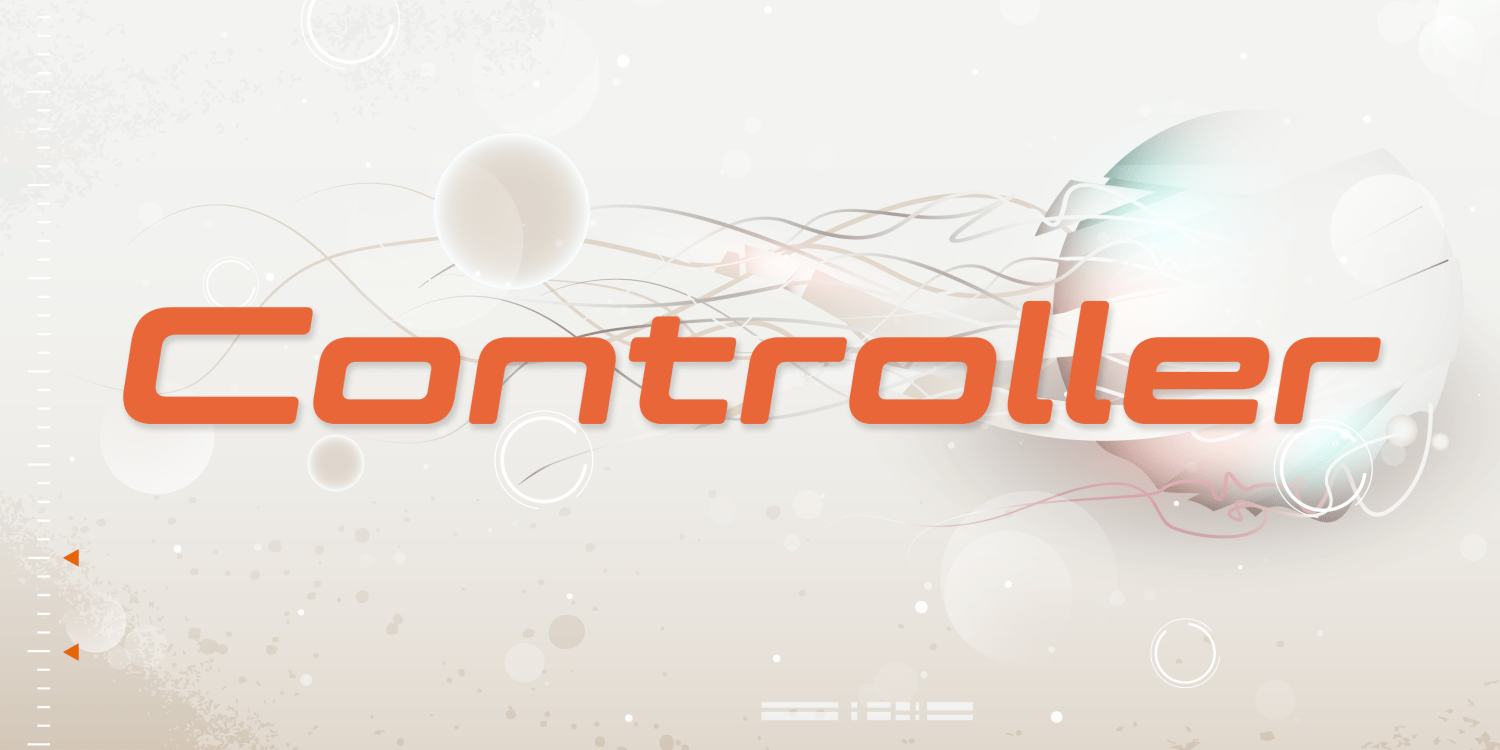 Controller Ext Font Poster #2