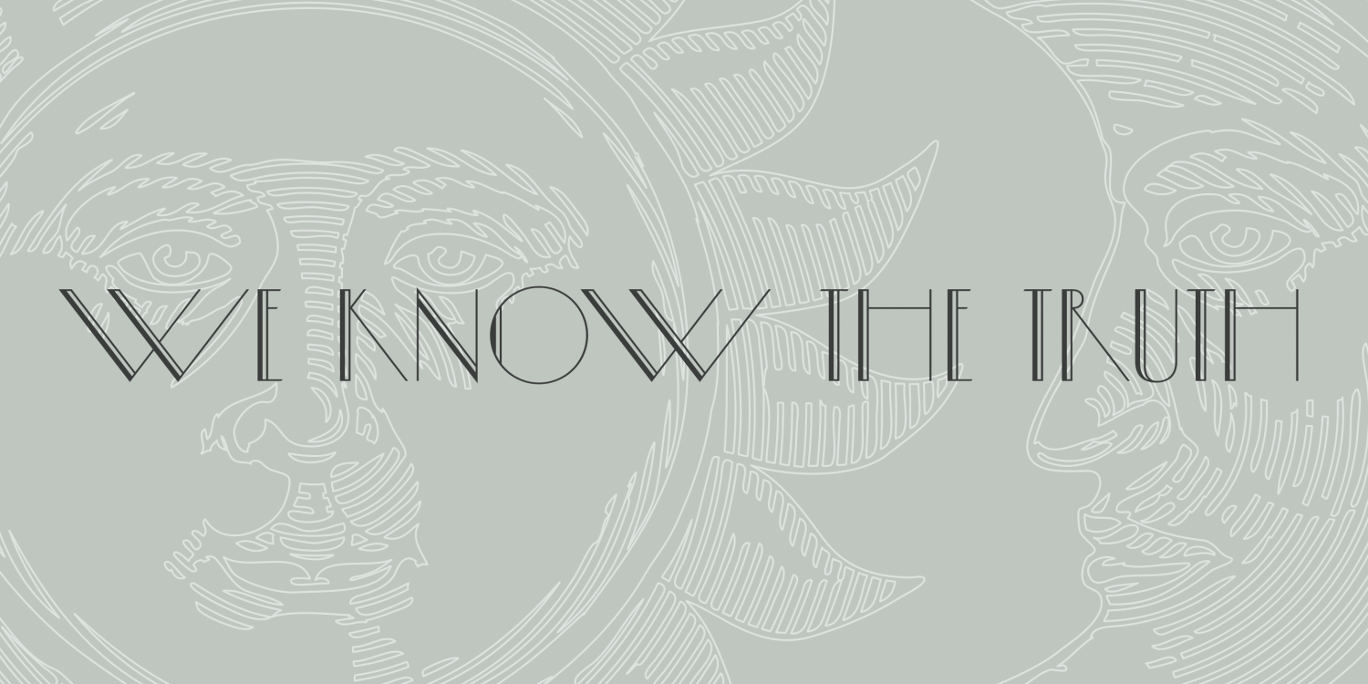 Diamond Ring Font Poster #4