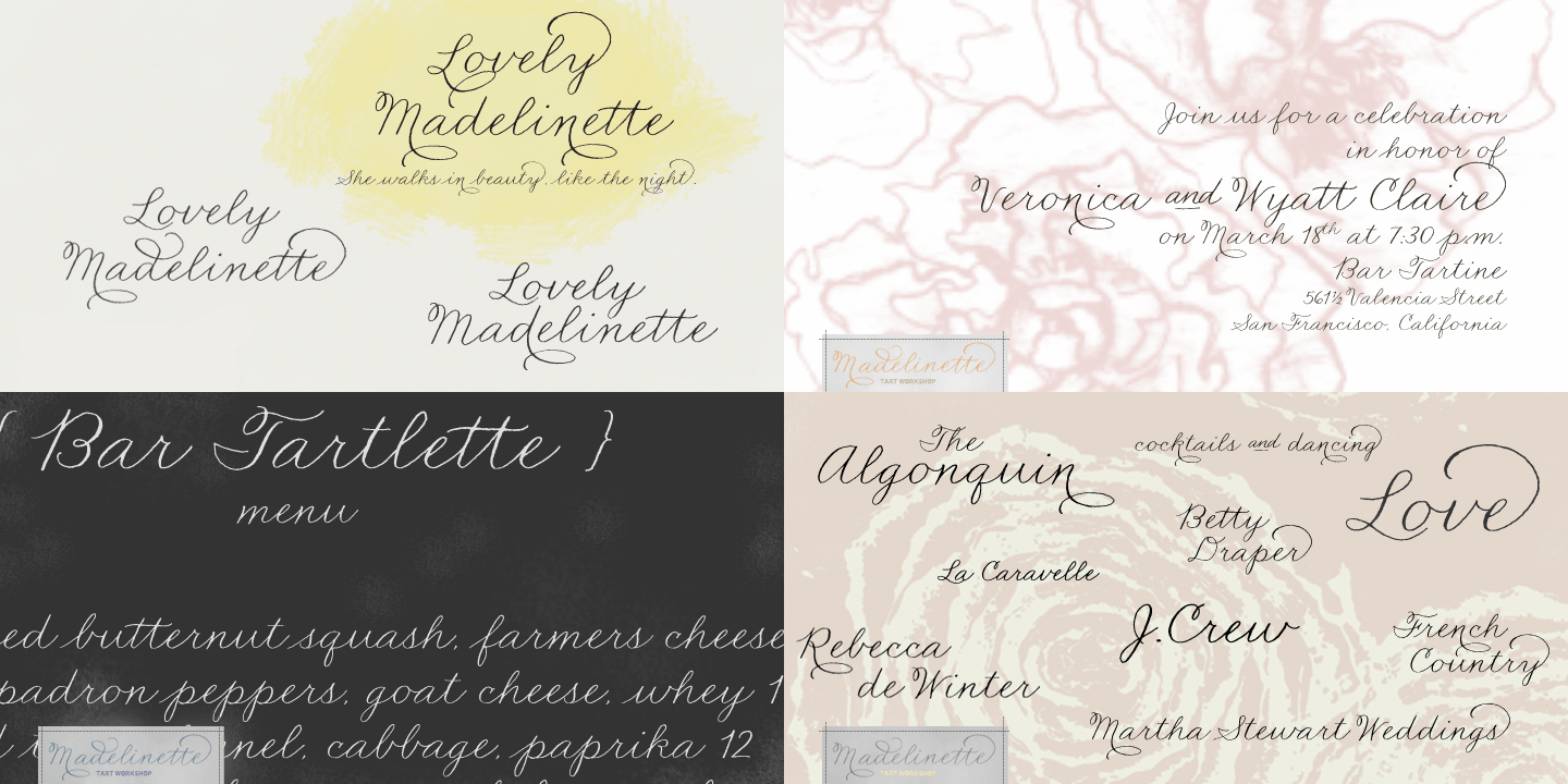 Madelinette Font Poster #1