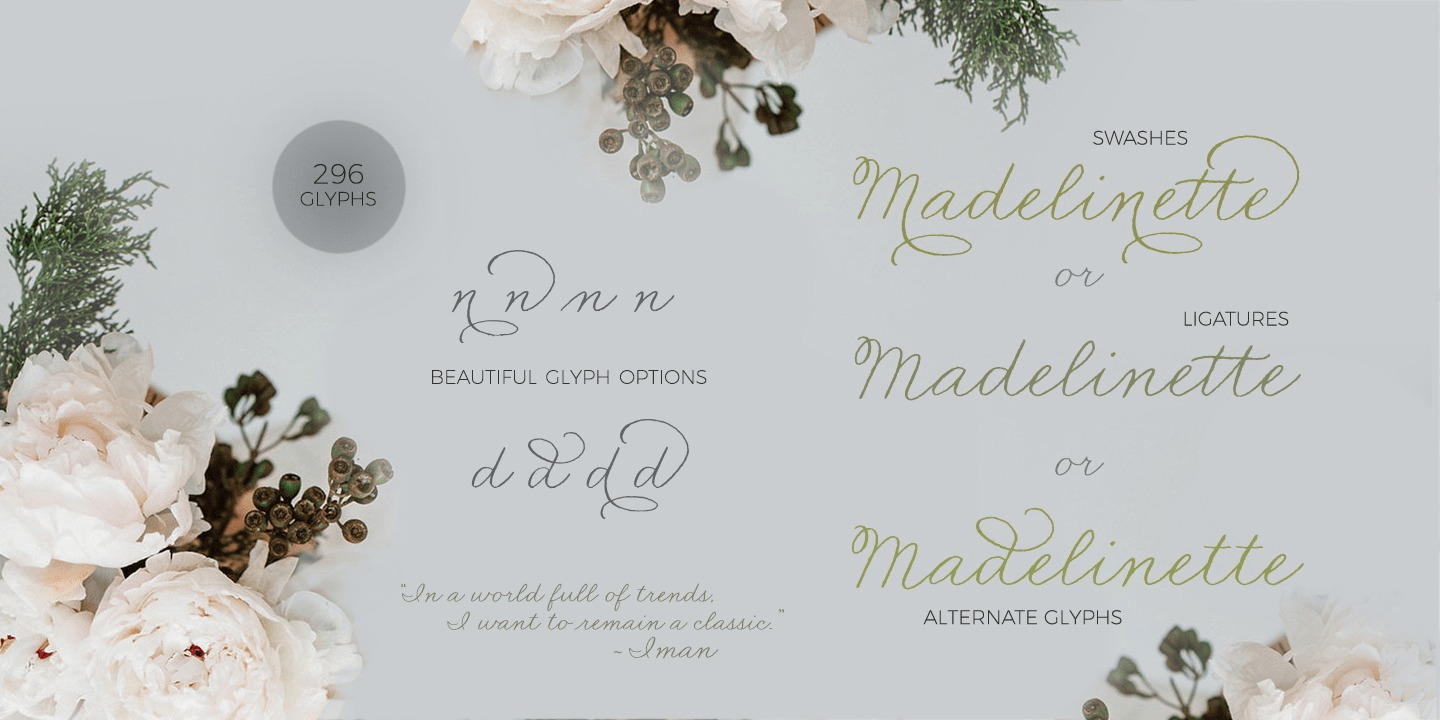 Madelinette Font Poster #1