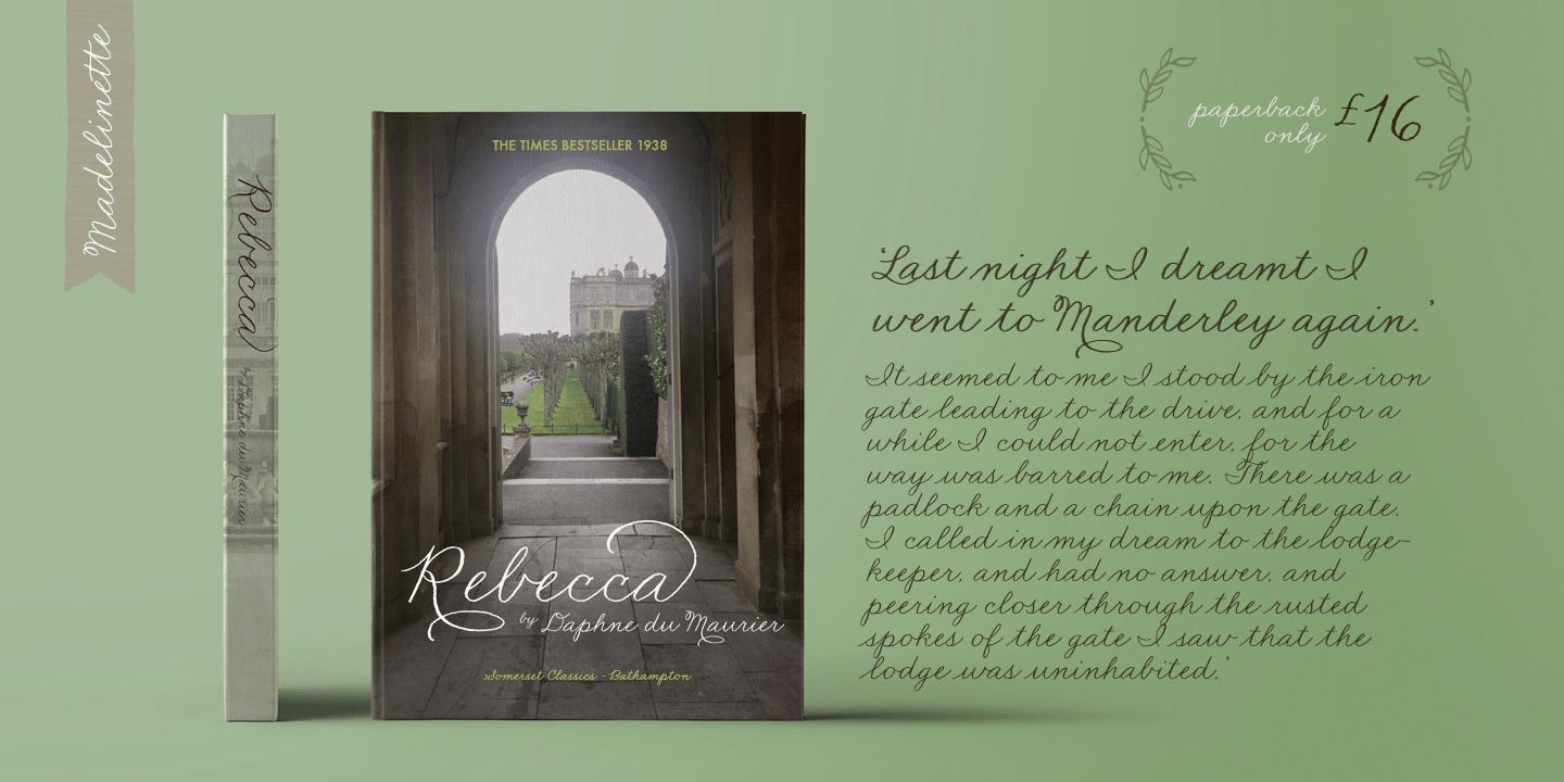 Madelinette Font Poster #1