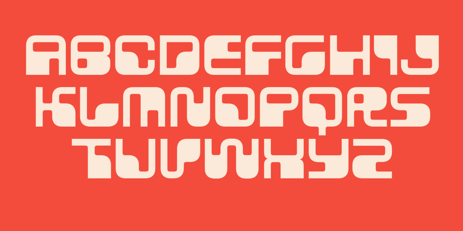 Data 90 Font Poster #1
