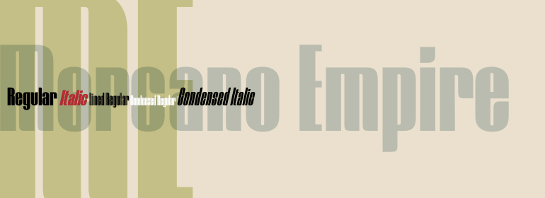 Mercano Empire Font Poster #1