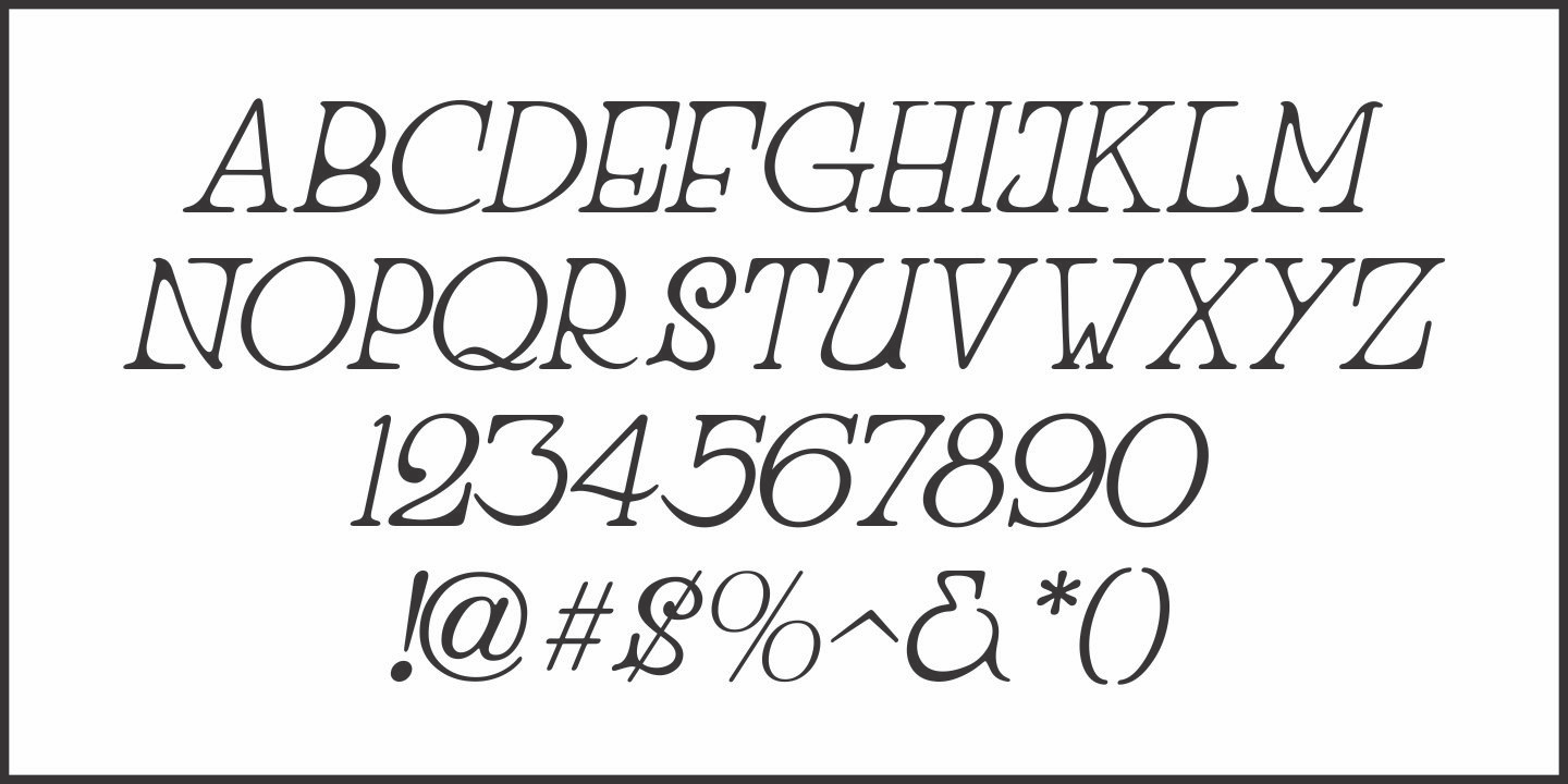 Cow Palace Font Poster #1