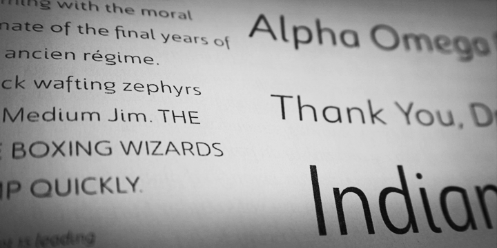 Savigny Font Poster #1