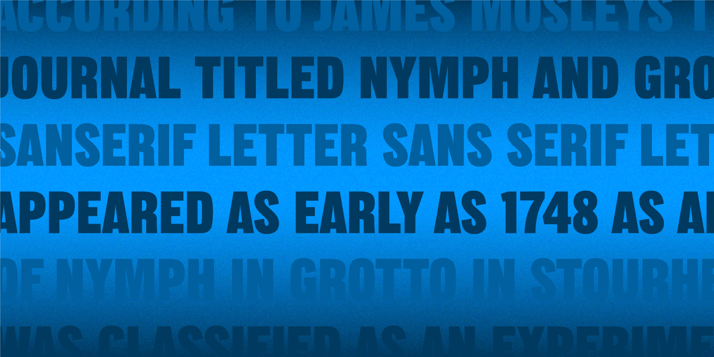 Lorimer No 2 Condensed Poster