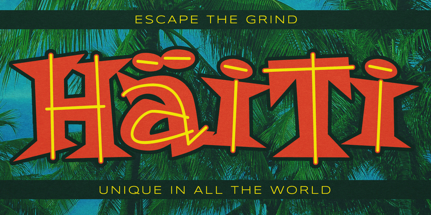 MardiParty Font Poster #1