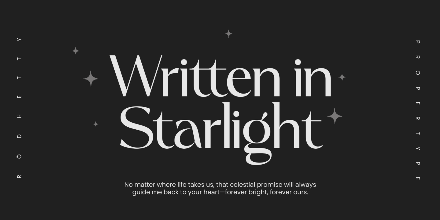 Rodhetty Font Poster #13