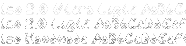 Iso 2.0 Font Poster #1