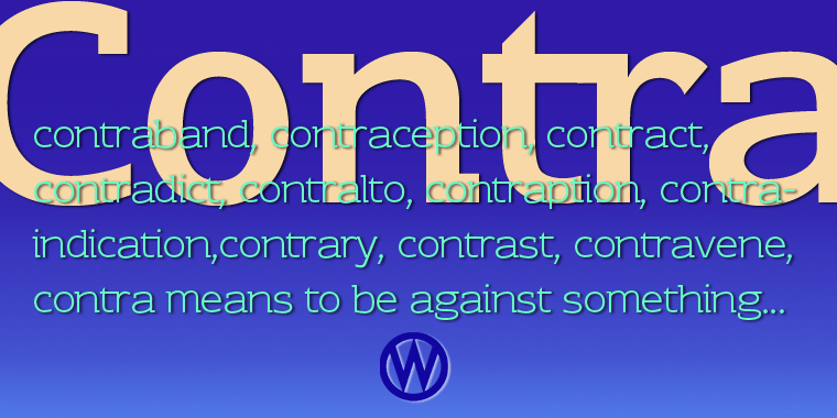 Contra Slab Font Poster #1