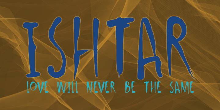 Ishtar Font Poster #1