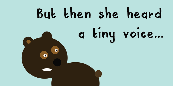 Mama Bear Font Poster #1