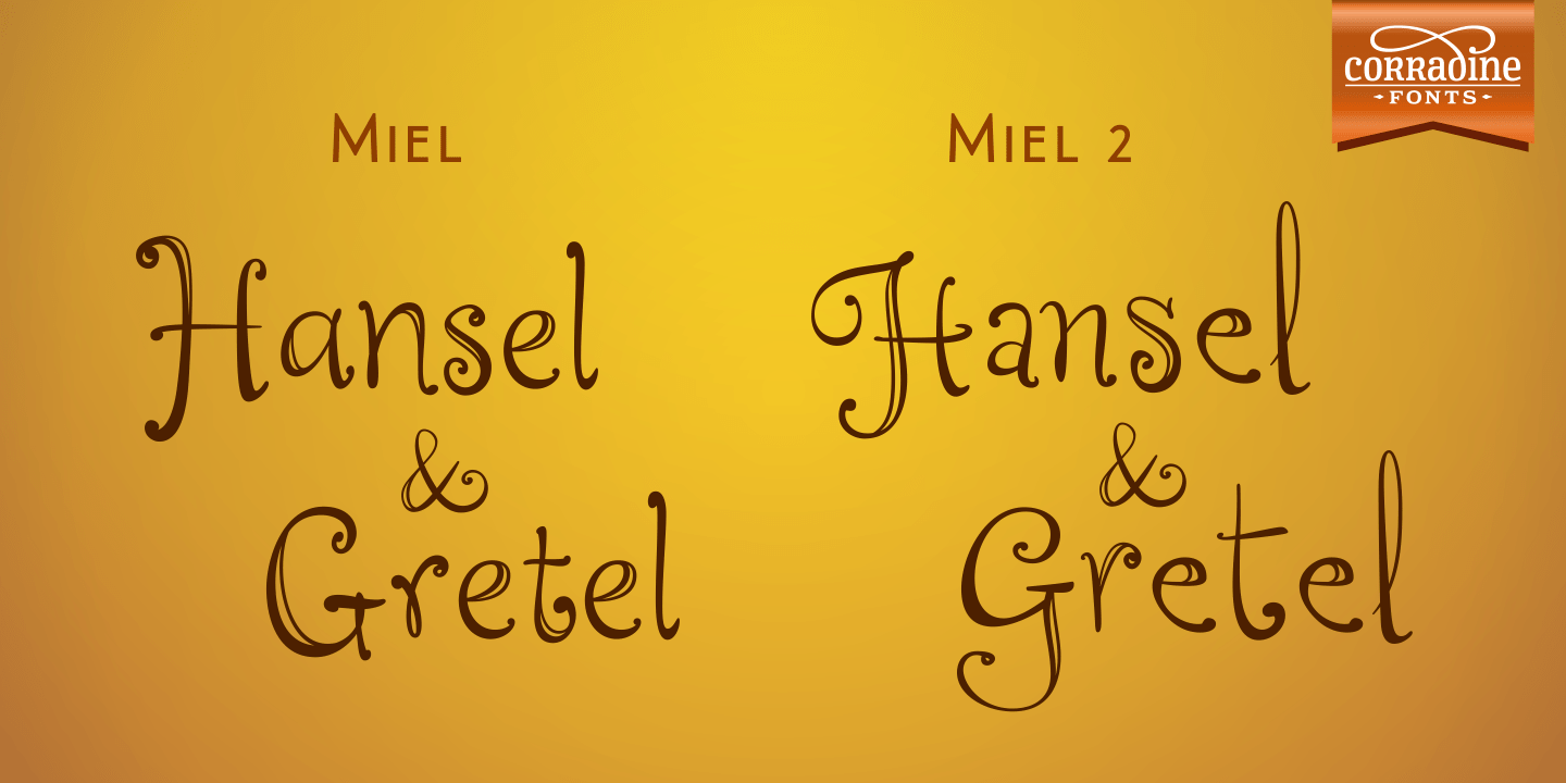 Miel Font Poster #1