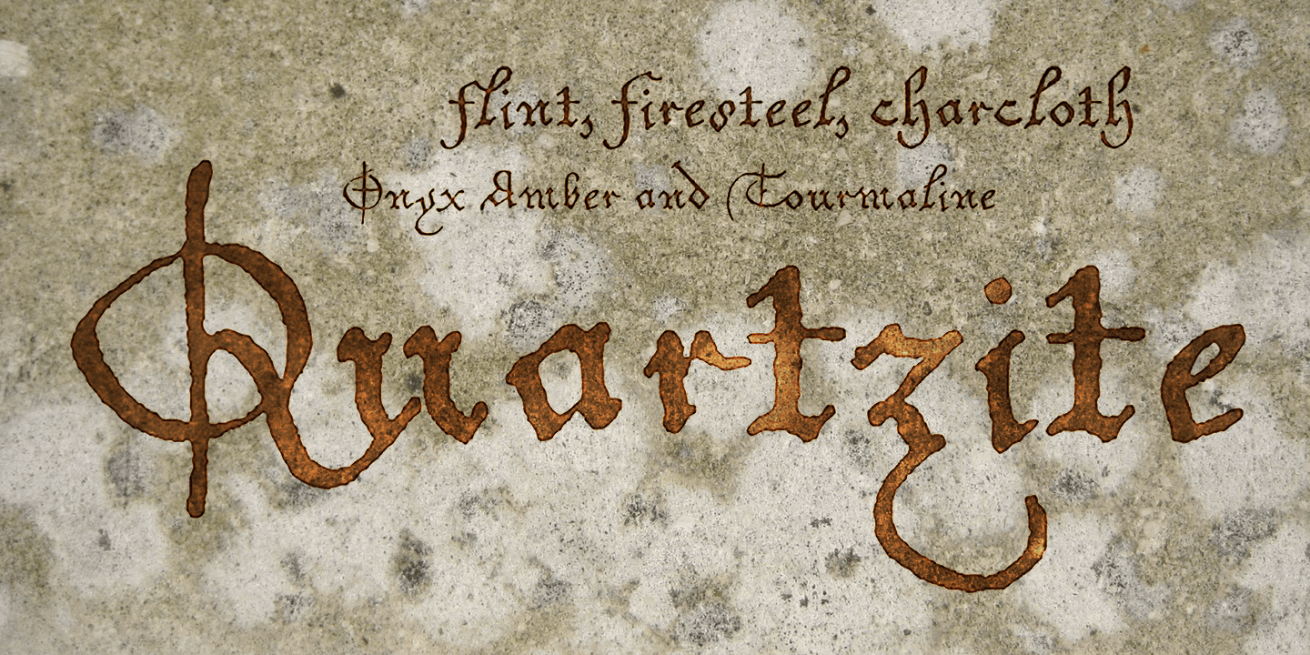 Tinderbox Font Poster #1