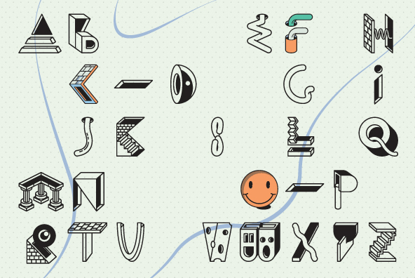YWFT Dessau Font Poster #1