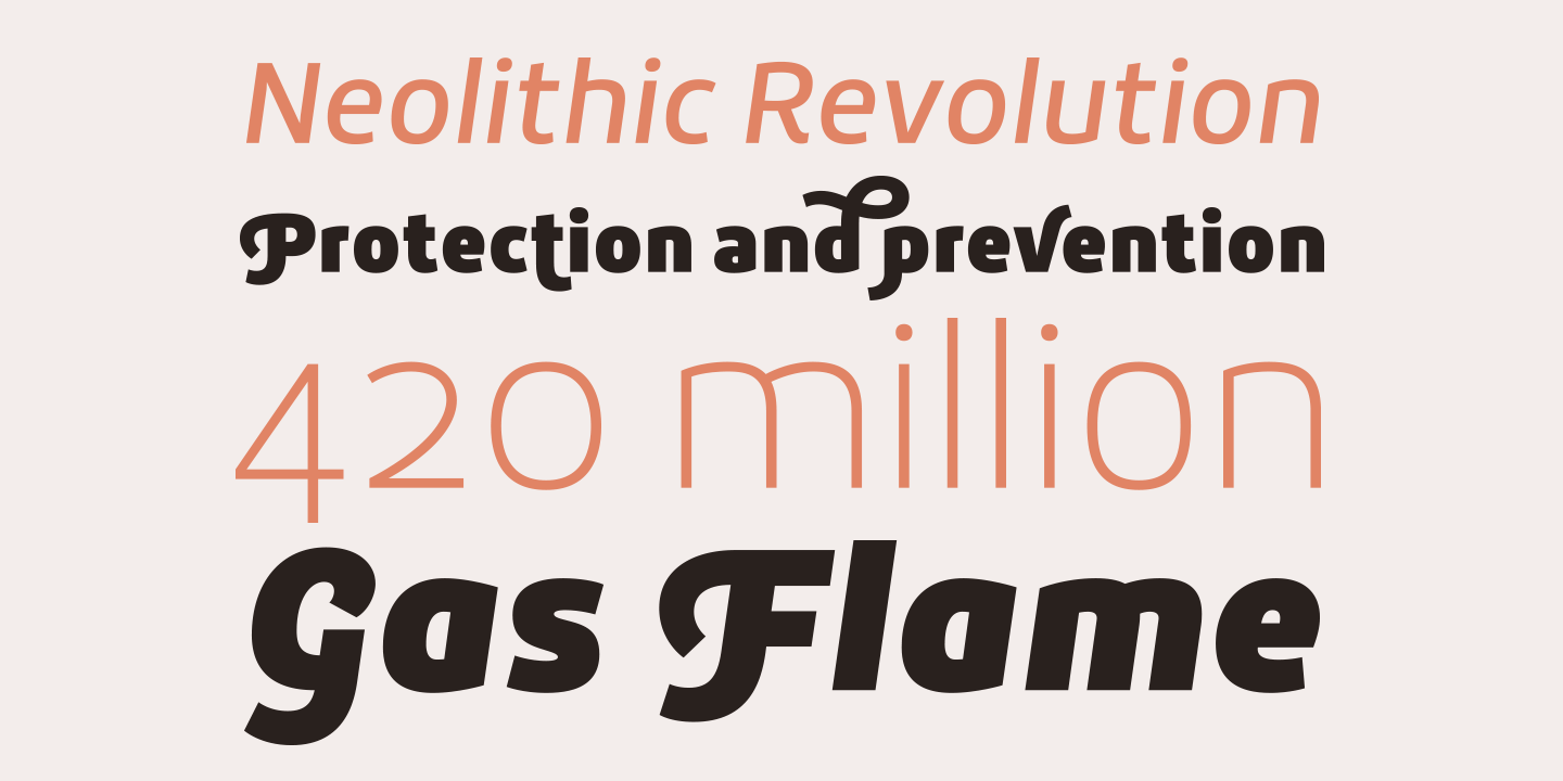 Roihu Font Poster #1