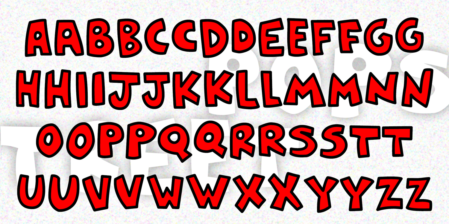 Popstreet Font Family Poster