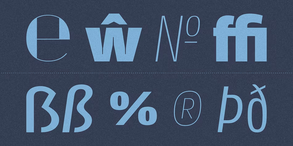 Cantiga Font Poster #1