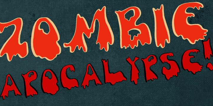 Ghouligoo Font Poster #1