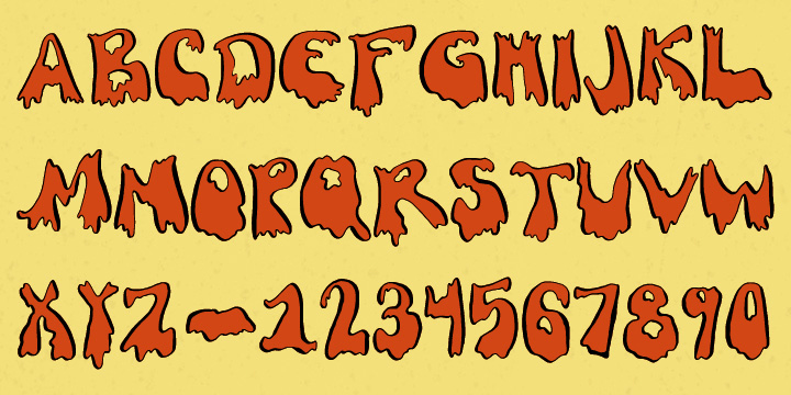 Ghouligoo Font Poster #1
