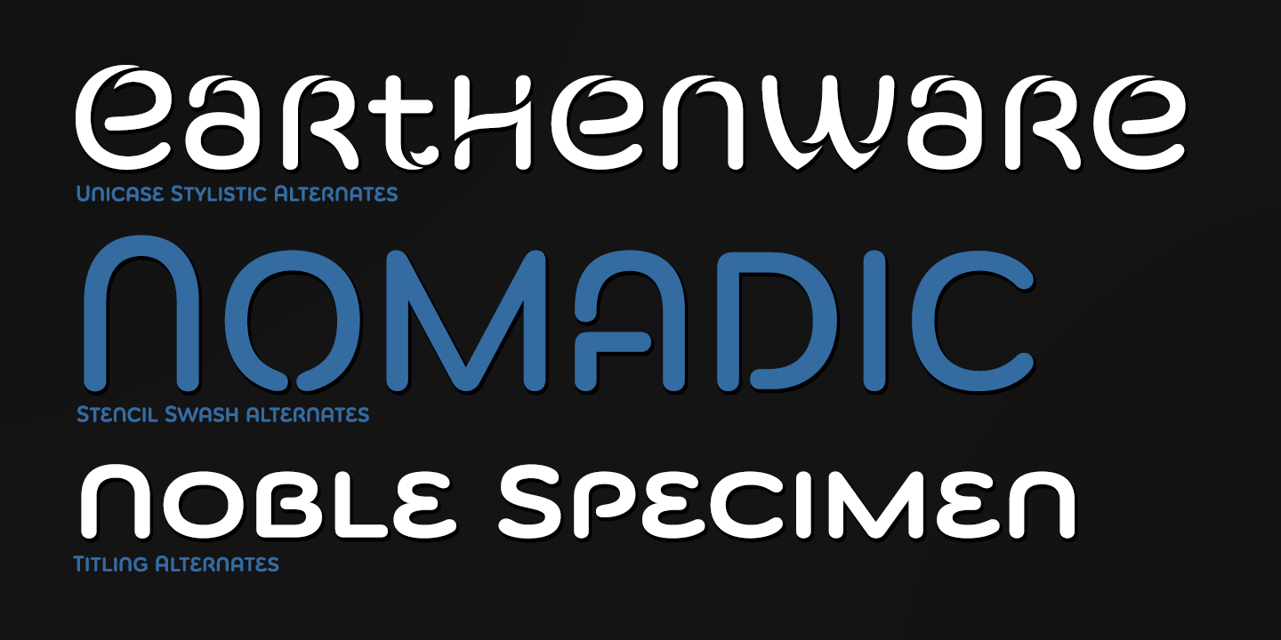 Celari Titling Font Poster #1