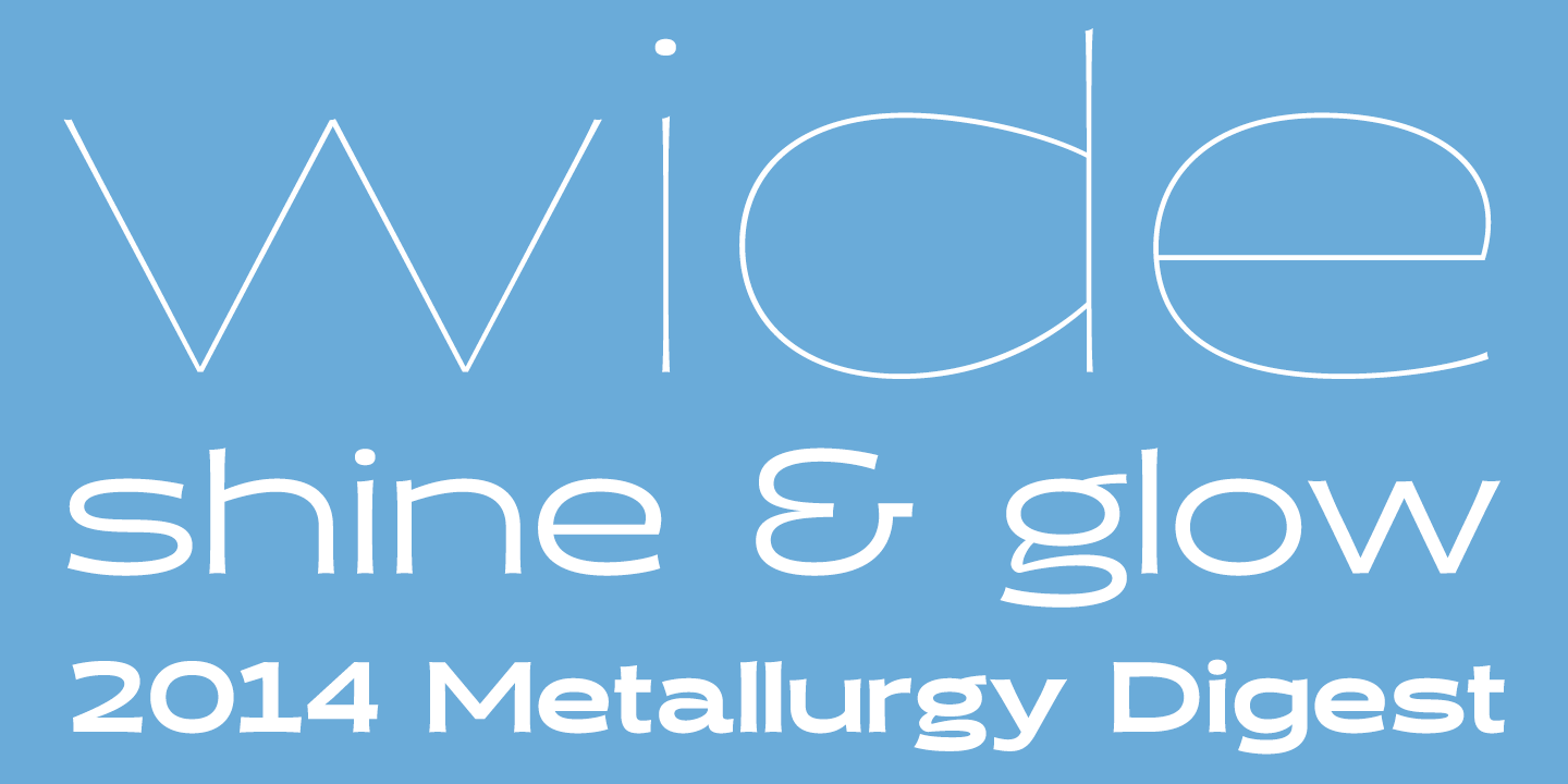 Halogen Flare Font Poster #1
