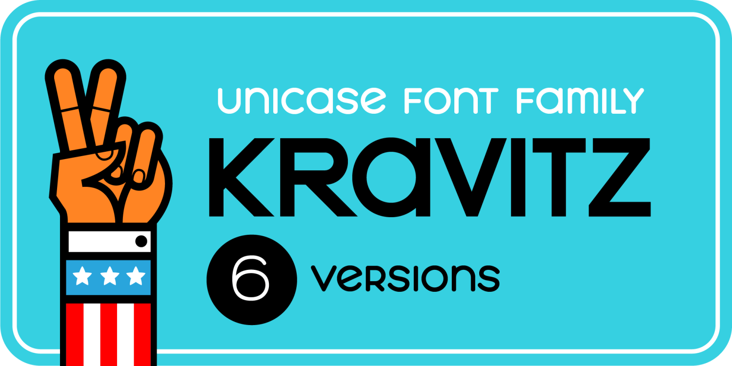 Kravitz Font Poster #1