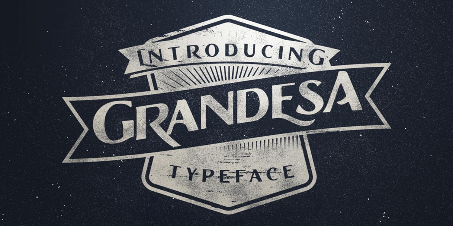 Grandesa Font Family Poster